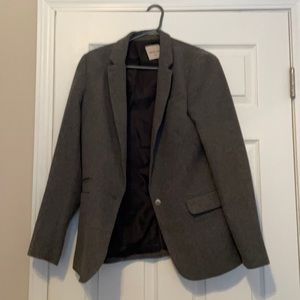 Gray blazer